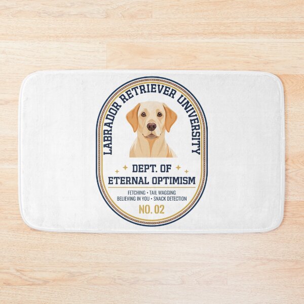 Item preview,  Labrador Dept of Eternal Optimism | Funny Lab Varsity Shirt | Labrador Mom Gift | Lab University designed and sold by TheDogClub.