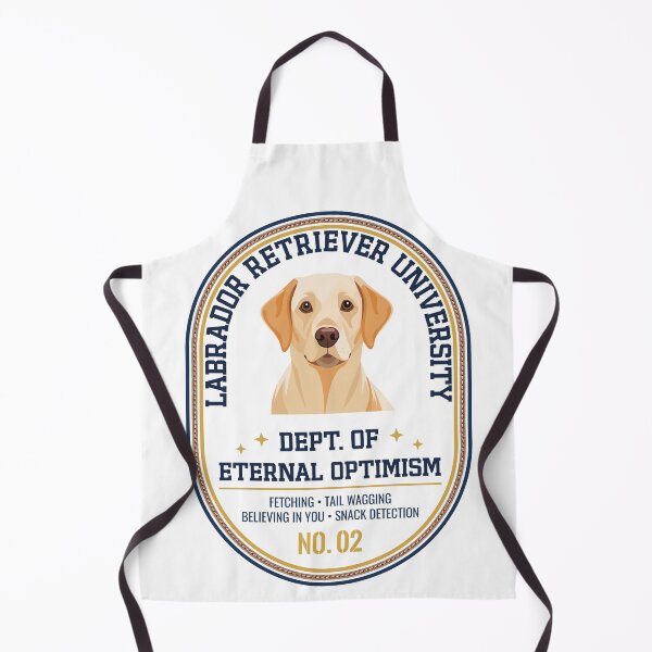 Item preview, Labrador Dept of Eternal Optimism | Funny Lab Varsity Shirt | Labrador Mom Gift | Lab University designed and sold by TheDogClub.