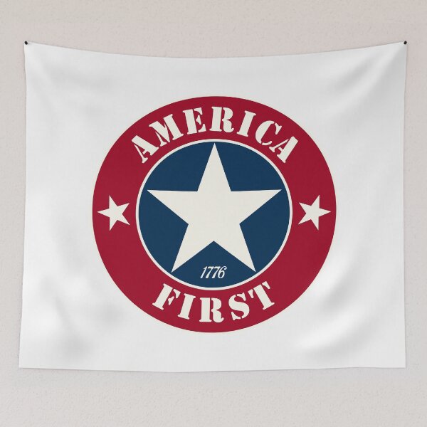 Item preview, America First designed and sold by ThePioneerWay.