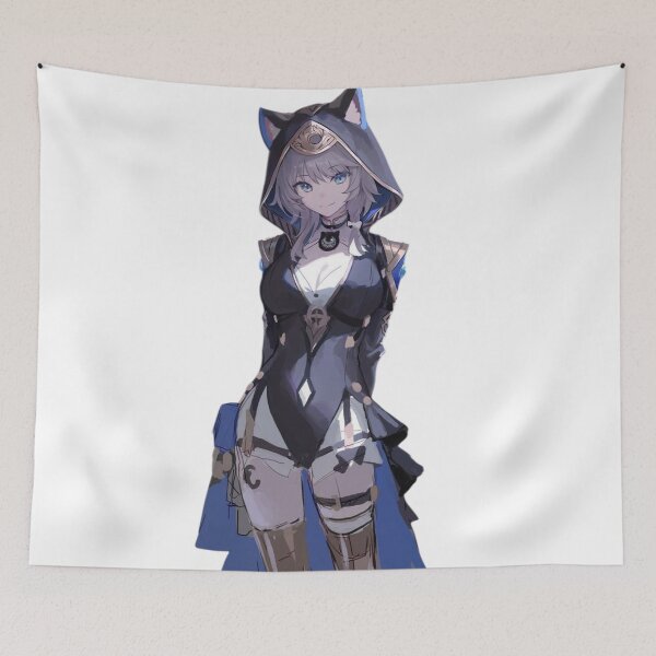 Item preview, Cipher Cat Ear Hood Honkai Star Rail designed and sold by KomiArts.