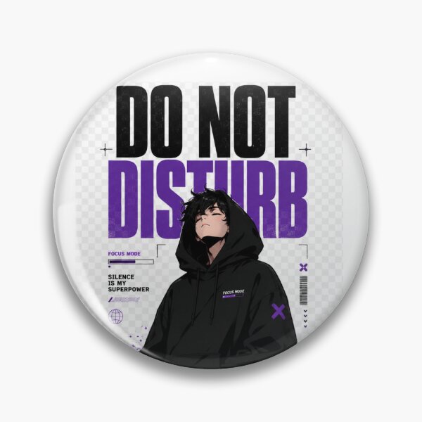 Item preview, Do Not Disturb-Focus Mode Streetwear Graphic Tee designed and sold by designsvetlana1.