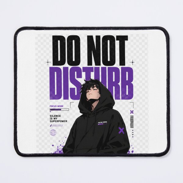 Item preview, Do Not Disturb-Focus Mode Streetwear Graphic Tee designed and sold by designsvetlana1.