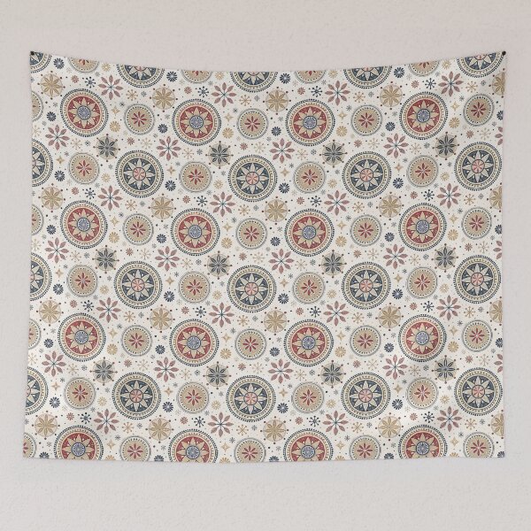 Item preview, Nordic Rosette Symbols | Scandinavian Garden Folk designed and sold by Shuga-Design.