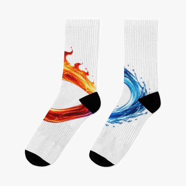 Item preview, Infinite loop of water and fire: elemental art of eternal flow designed and sold by FusiTink.