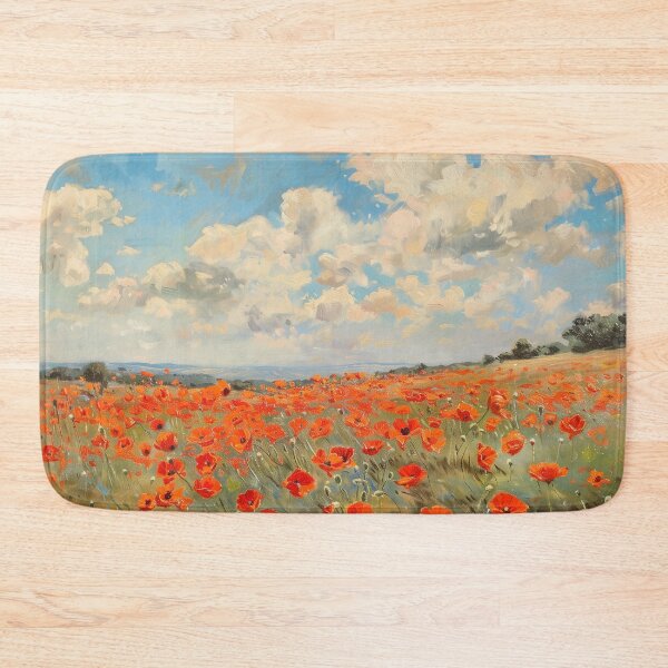 Item preview, Field of Scarlet Poppies designed and sold by IllysWorld.