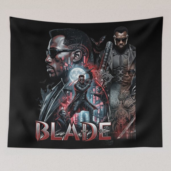 Item preview, Blade Wesley Snipes Cinematic Graphic Art designed and sold by EmpireMC.