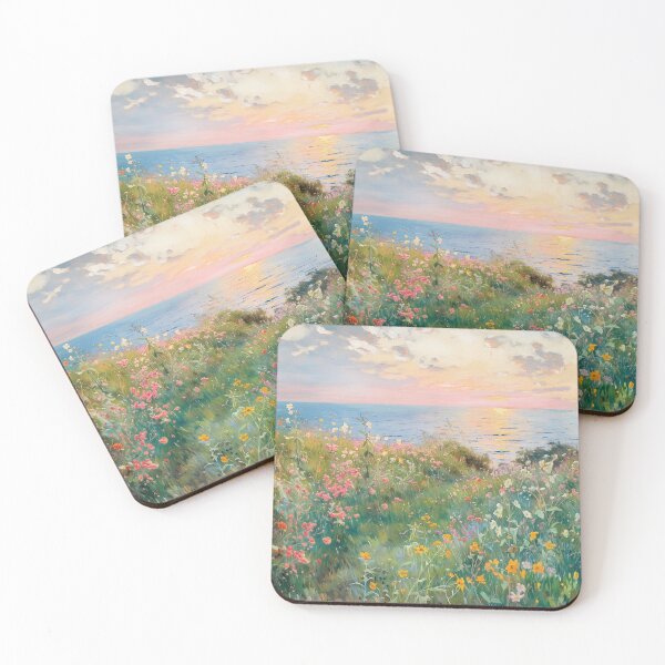Item preview, Wildflowers by the Sea designed and sold by IllysWorld.