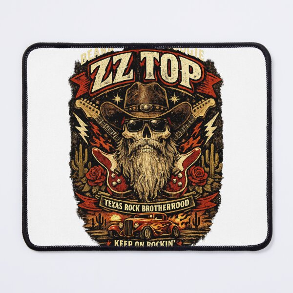 Item preview, ZZ TOP Texas Rock Brotherhood designed and sold by rafliynr.