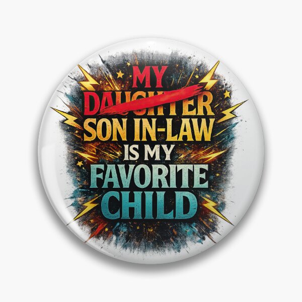 Item preview, Favorite Son In Law Funny Typography designed and sold by LeCoinDeFredPro.