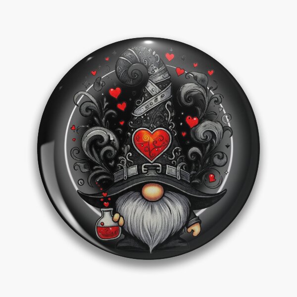 Item preview, Gothic Love Gnome designed and sold by Bulle de Savon.