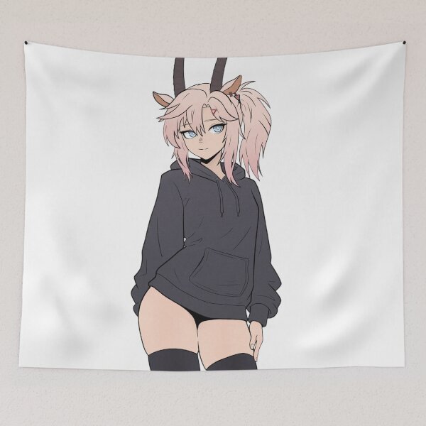 Item preview, Earthspirit Hoodie Thigh Highs Arknights designed and sold by KomiArts.