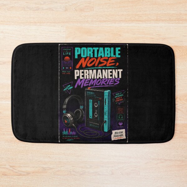Item preview, Portable Noise Permanent Memories Retro Cassette Poster  designed and sold by Sketchlegacy.