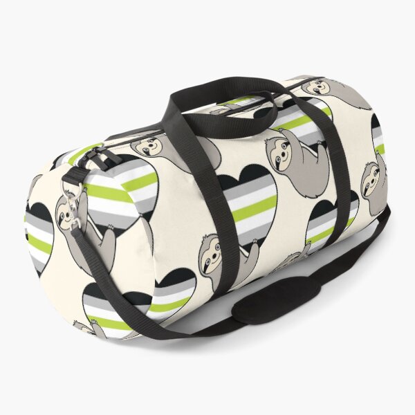 Item preview, Agender Pride Sloth Hugging Heart - LGBTQ+ Pride Design designed and sold by Cannaxes Studio.