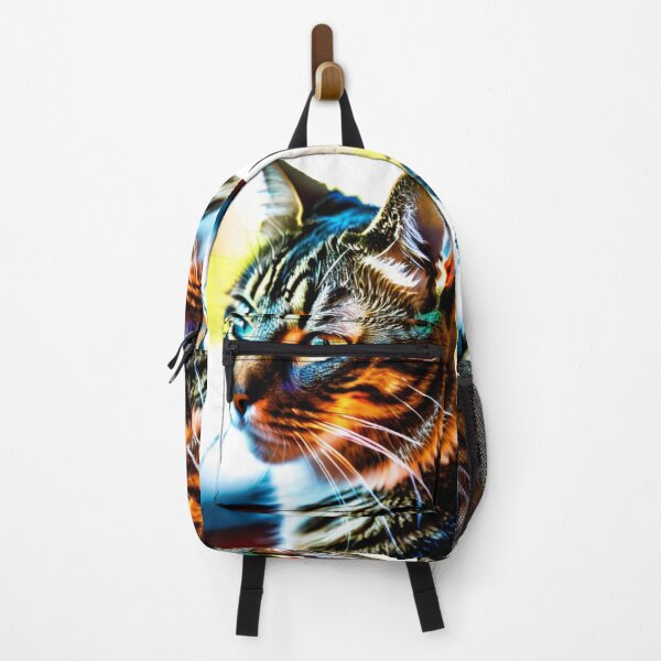 Item preview, Animals - Tabby Cat, Pop Art Portrait with Vibrant Colors designed and sold by DoodyPets.