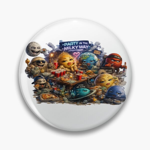 Item preview, PARTY IN THE MILKY WAY designed and sold by PLANET GOSSIP.