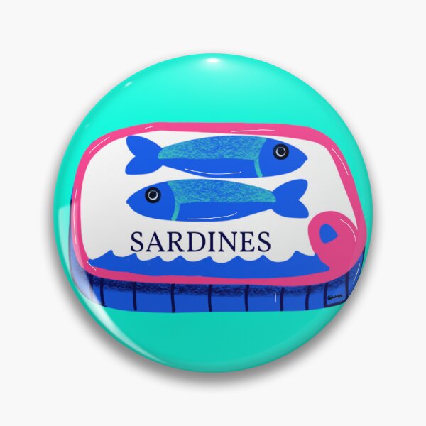 Item preview, Cute Vintage Tinned Sardines Pattern designed and sold by giulyz.