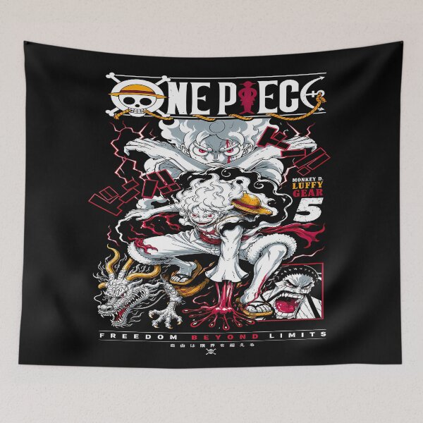 Item preview, Monkey D. Luffy Gear 5 - Freedom Beyond Limits- Kaido Dragon Epic Aesthetic Design designed and sold by Trinidesigns123.