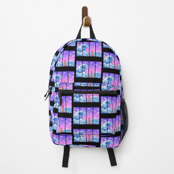 Item preview, Funny Vizsla Japanese Kanagawa Wave Vapor Japan Boys Girls Kids designed and sold by FurryHavenPH.