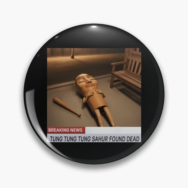 Item preview, Tung Tung Tung Sahur Found Dead Funny Triple T Meme designed and sold by charoen-design.