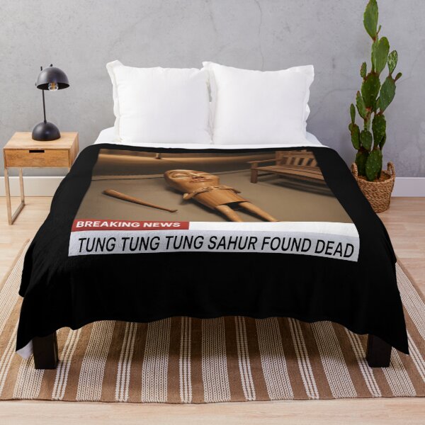 Item preview, Tung Tung Tung Sahur Found Dead Funny Triple T Meme designed and sold by charoen-design.