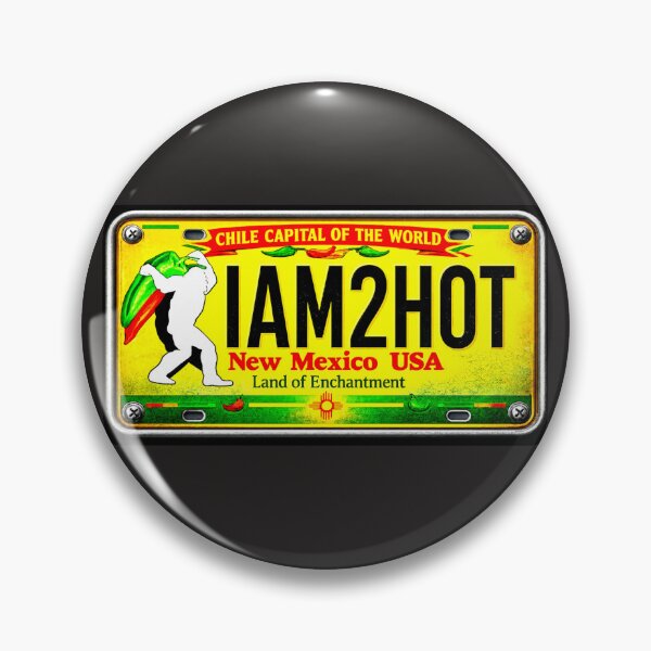 Item preview, Bigfoot New Mexico Chile Plate  designed and sold by NativeGraffix.