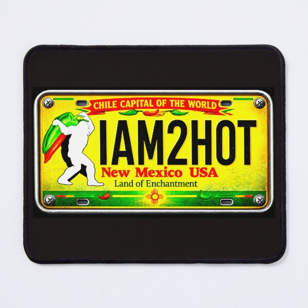 Item preview, Bigfoot New Mexico Chile Plate designed and sold by NativeGraffix.