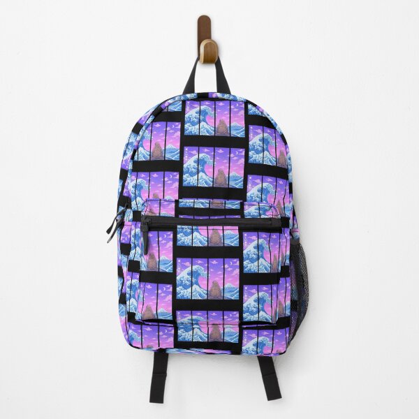 Item preview, Funny Walrus Japanese Kanagawa Wave Vapor Japan Boys Girls Kids designed and sold by FurryHavenPH.