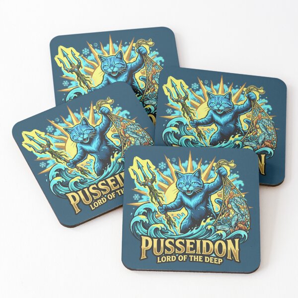 Item preview, Pusseidon Lord of the Deep designed and sold by Cathedral of Curiosity.