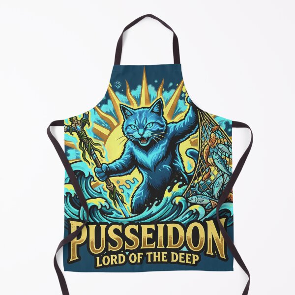 Item preview, Pusseidon Lord of the Deep designed and sold by Cathedral of Curiosity.
