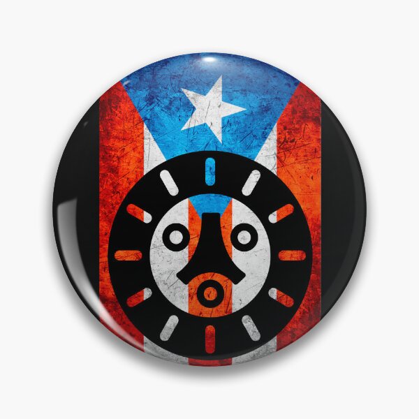 Item preview, Puerto Rico Flag Taino Sun Boricua Pride designed and sold by erozzz.