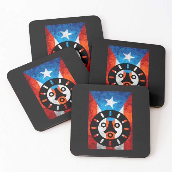 Item preview, Puerto Rico Flag Taino Sun Boricua Pride designed and sold by erozzz.