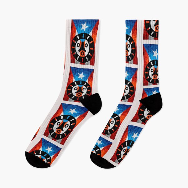 Item preview, Puerto Rico Flag Taino Sun Boricua Pride designed and sold by erozzz.
