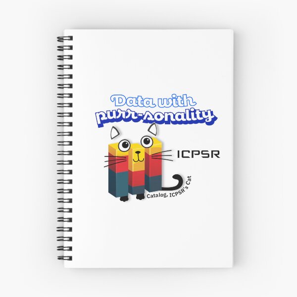 Artikelvorschau, Daten mit Persönlichkeit: Lernen Sie Catalog kennen, den Katalog von ICPSR. entworfen und verkauft von ICPSR.