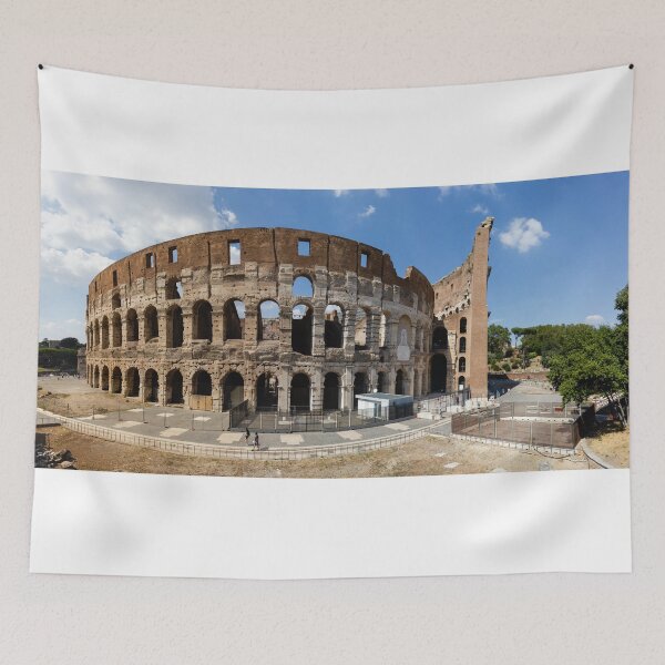 Item preview, Panoramic View of the Colosseum in Rome, Ancient Roman Amphitheater and Historic Landmark designed and sold by Nmallia.