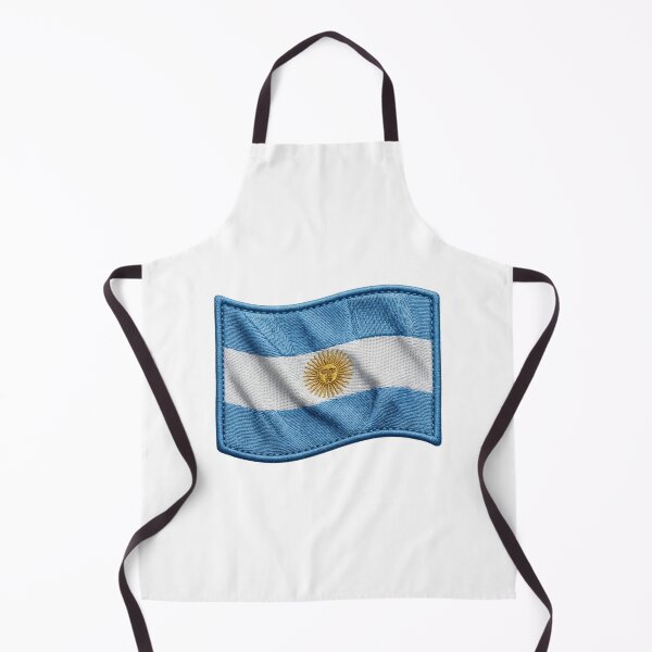 Item preview, Embroidered Argentina Flag Patch - Waving Tactical Crest Design designed and sold by FootballCrazy10.