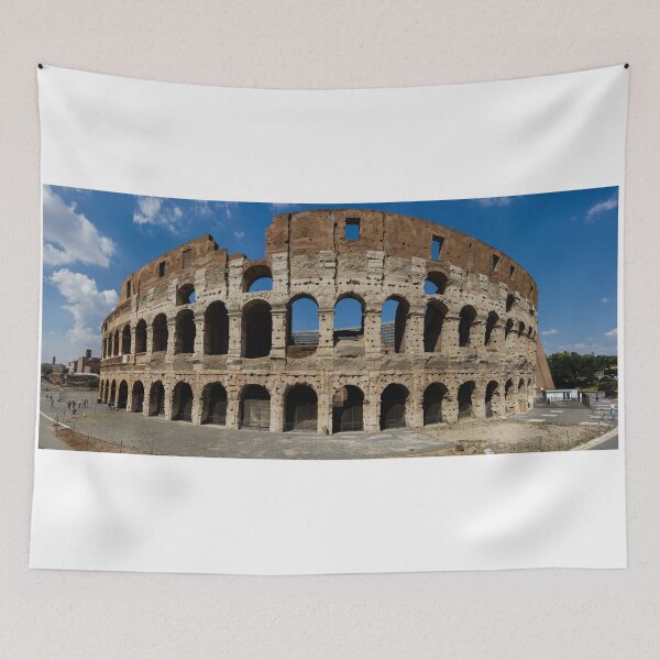Item preview, Panoramic View of the Colosseum in Rome, Ancient Roman Amphitheater and Historic Landmark designed and sold by Nmallia.