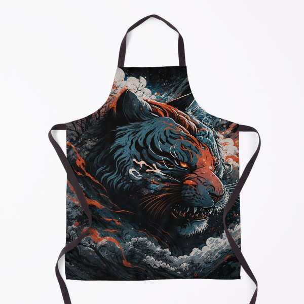 Item preview, Black Tiger: Guardian of the Mountain Realm designed and sold by Fei Long Design Hub.