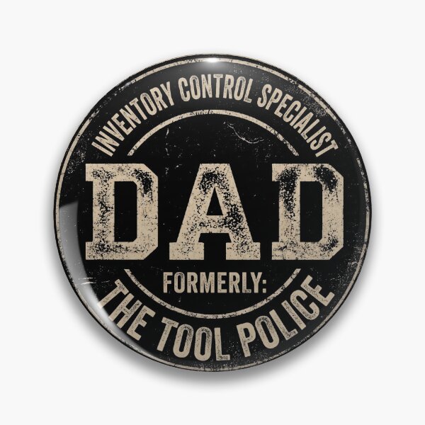 Item preview, Funny Dad Inventory Control Specialist Tool Police designed and sold by d247.
