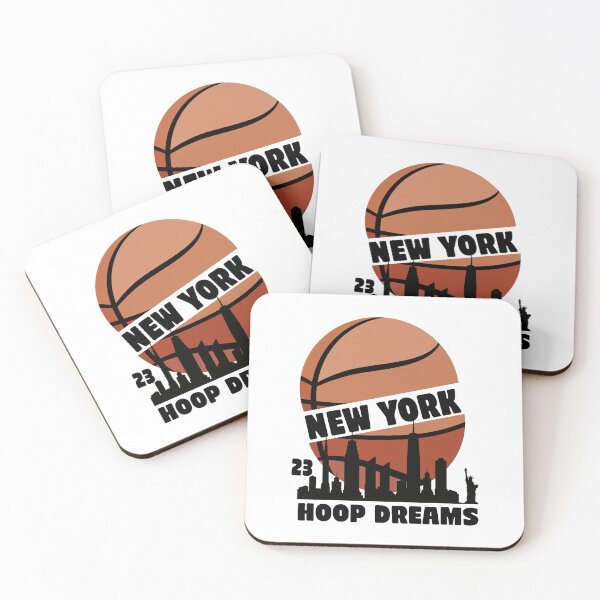 Item preview, Hoop Dreams: New York Basketball Sunset Skyline designed and sold by ustylelab.