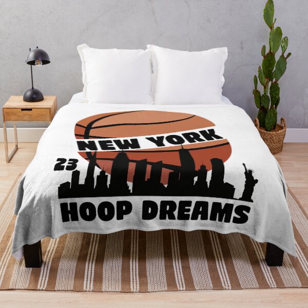 Item preview, Hoop Dreams: New York Basketball Sunset Skyline designed and sold by ustylelab.