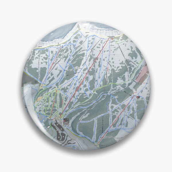 Item preview, Mapa de pistas de Grand Targhee Resort designed and sold by Mapsynergy.