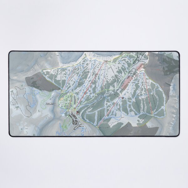 Item preview, Grand Targhee Resort Trail Map designed and sold by Mapsynergy.