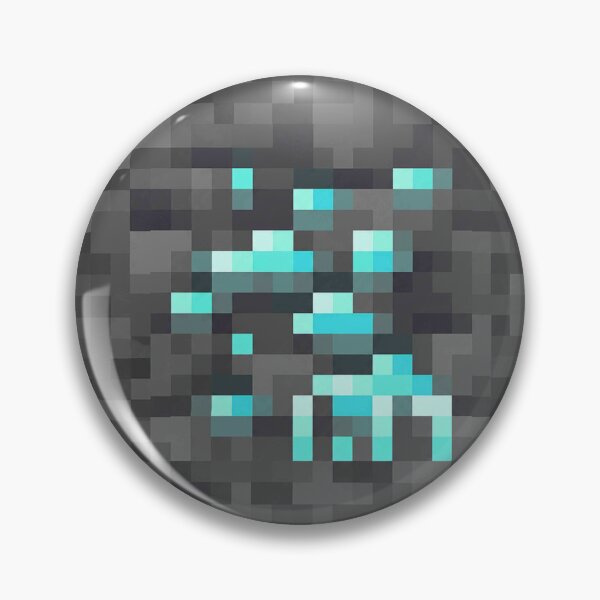 Item preview, Diamond ore | Nostalgic Minecraft Design designed and sold by desiigned.
