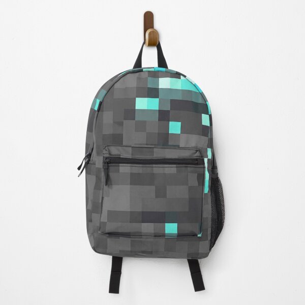 Aperçu de l'œuvre Minerai de diamant | Design Minecraft nostalgique créée et vendue par desiigned.