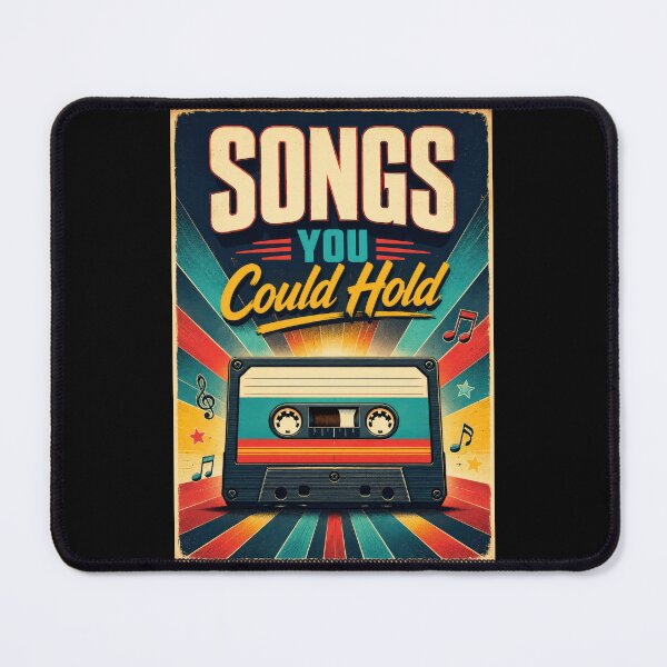 Item preview, Songs You Could Hold Retro Cassette Poster  designed and sold by Sketchlegacy.