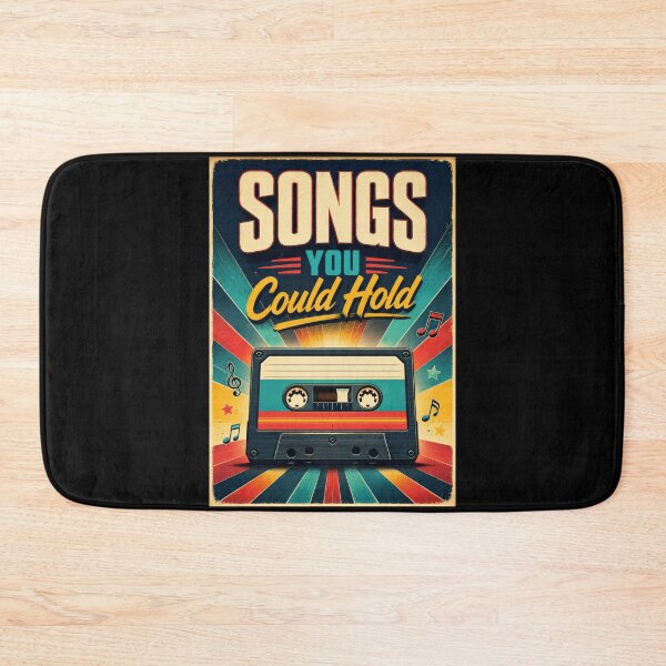 Item preview, Songs You Could Hold Retro Cassette Poster  designed and sold by Sketchlegacy.