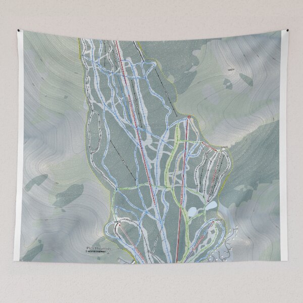 Item preview, Pico Mountain Resort Trail Map designed and sold by Mapsynergy.