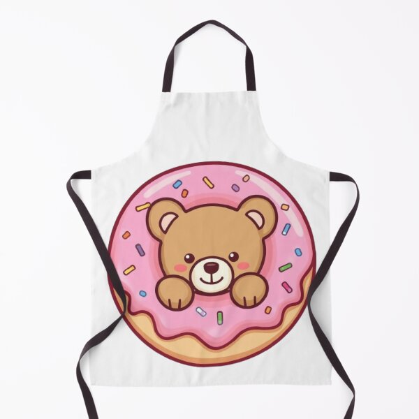 Item preview, Donut Bear Kawaii Sticker designed and sold by Stylestickers55.