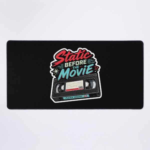 Item preview, Static Before the Movie Retro VHS Sticker designed and sold by Sketchlegacy.