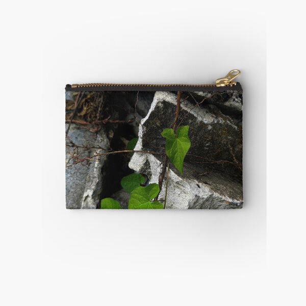 Item preview, Resilience of Nature: Green Vine on Rocks designed and sold by Apex_Visuals.